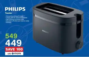 Incredible Connection PHILIPS Toaster offer