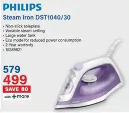 Incredible Connection PHILIPS Steam Iron DST1040/30 offer