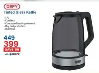 Incredible Connection DEFY Tinted Glass Kettle offer