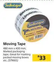 Builders Warehouse Sellotape Moving Tape-480mm x 400mm offer