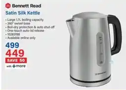 Incredible Connection Bennett Read Satin Silk Kettle offer