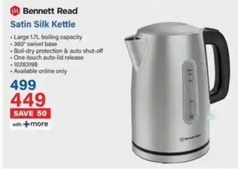 Incredible Connection Bennett Read Satin Silk Kettle offer