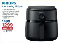 Incredible Connection PHILIPS Analog Airfryer offer