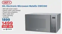 Incredible Connection DEFY Electronic Microwave Metallic DMO390 offer