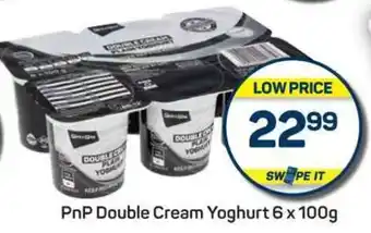 Pick n Pay PnP Double Cream Yoghurt offer