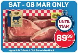 Pick n Pay Hypermarket Hyper Bulk T-Bone & Club Steak Mixed Pack offer