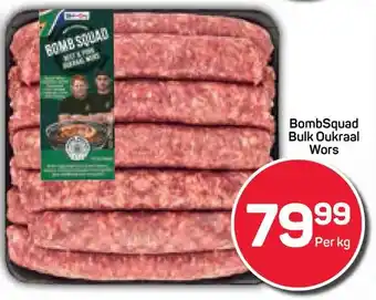 Pick n Pay Hypermarket BombSquad Bulk Oukraal Wors offer