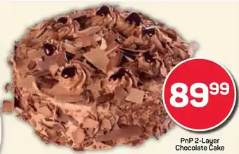 Pick n Pay Hypermarket PnP 2-Layer Chocolate Cake offer