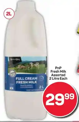 Pick n Pay Hypermarket PnP Fresh Milk Assorted offer