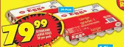 Shoprite Ritebrand large eggs offer