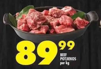 Shoprite Beef potjiekos offer