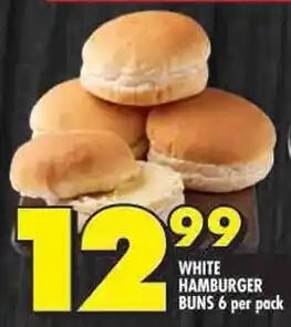 Shoprite White hamburger buns offer