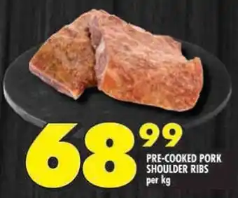 Shoprite Pre-cooked pork shoulder ribs offer