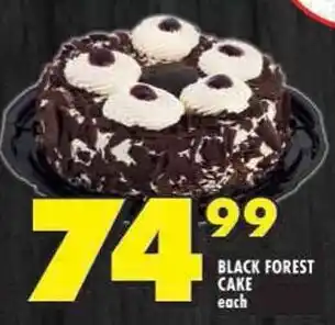 Shoprite Black forest cake offer