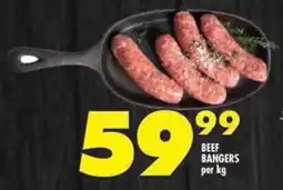 Shoprite Beef Bangers offer