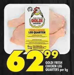 Shoprite Goldi fresh chicken leg quarters offer