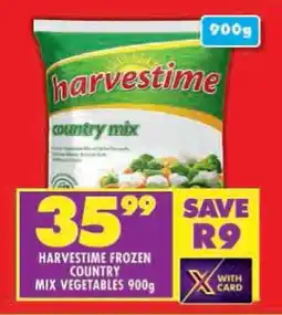 Shoprite Harvestime frozen country mix vegetables offer