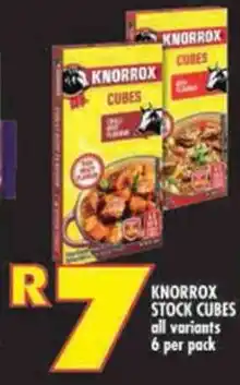 Shoprite Knorrox stock cubes all variants offer