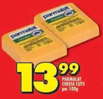 Shoprite Parmalat cheese cuts offer