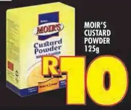 Shoprite Moir's custard powder offer