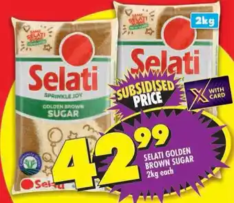 Shoprite Selati golden brown sugar offer