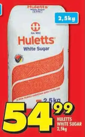 Shoprite Huletts white sugar offer