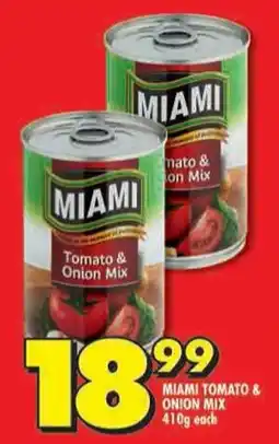 Shoprite Miami tomato & onion mix offer