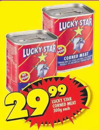 Shoprite Lucky star corned meat offer