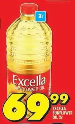 Shoprite Excella sunflower oil offer