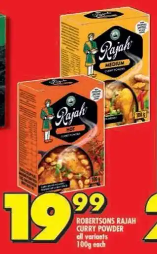 Shoprite Robertsons rajah curry powder all variants offer