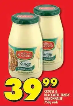 Shoprite Crosse & blackwell tangy mayonnaise offer