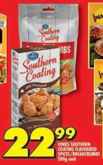 Shoprite Hinds southern coating flavoured spices/breadcrumbs offer