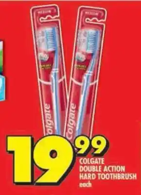 Shoprite Colgate double action hard toothbrush offer