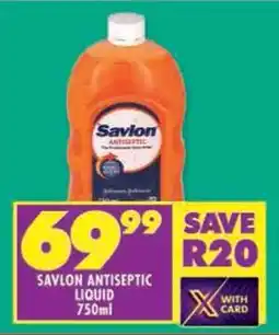 Shoprite Savlon antiseptic liquid offer