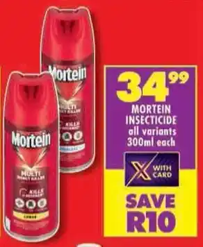 Shoprite Mortein insecticide all variants offer