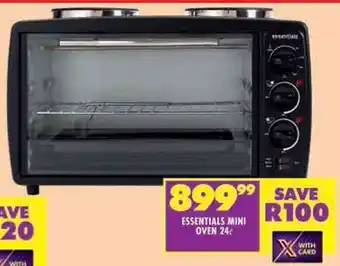 Shoprite Essentials mini oven offer