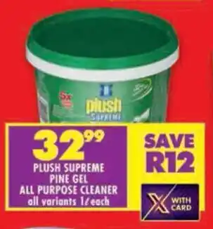 Shoprite Plush supreme pine gel all purpose cleaner all variants offer