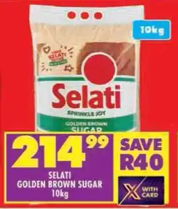 Shoprite Selati golden brown sugar offer