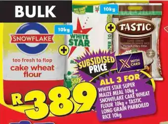 Shoprite All 3 for R389 offer