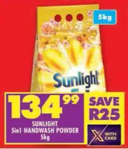 Shoprite Sunlight 5in1 handwash powder offer