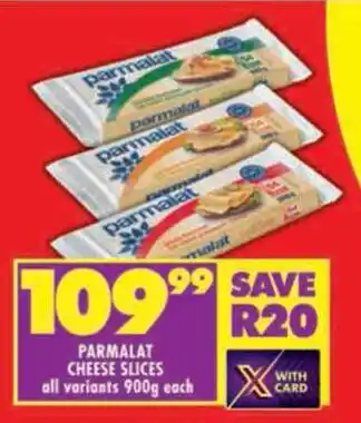 Shoprite Parmalat cheese slices all variants offer