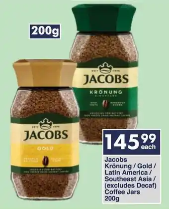 President Hyper Jacobs Krönung/ Gold/ Latin America/ Southeast Asia/ (excludes Decaf) Coffee Jars offer