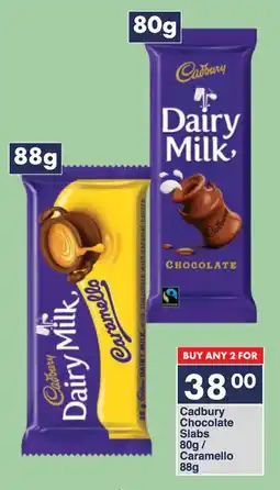 President Hyper Cadbury Chocolate Slabs/ Caramello offer