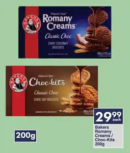 President Hyper Bakers Romany Creams/ Choc-Kits offer