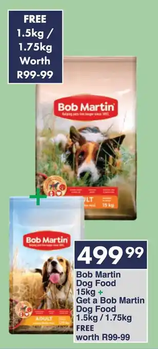 President Hyper Bob Martin Dog Food offer