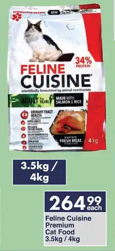 President Hyper Feline Cuisine Premium Cat Food offer