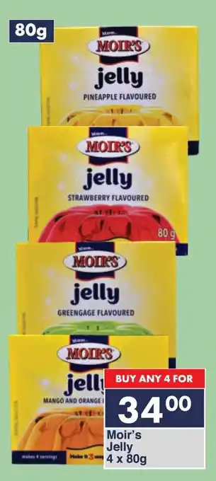 President Hyper Moir's Jelly offer