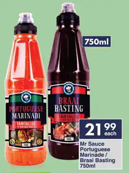 President Hyper Mr Sauce Portuguese Marinade/ Braai Basting offer