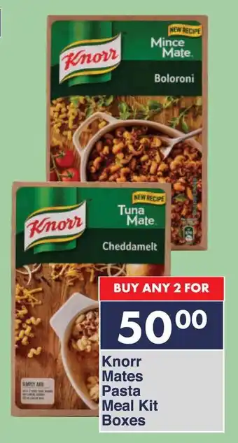 President Hyper Knorr Mates Pasta Meal Kit Boxes offer