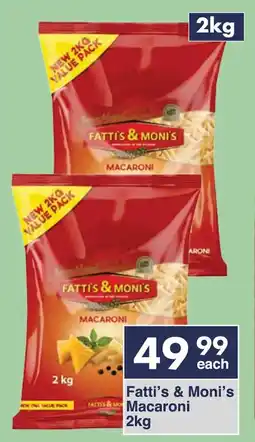 President Hyper Fatti's & Moni's Macaroni offer